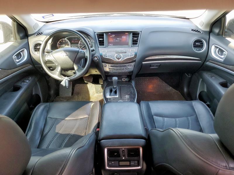 5N1AL0MN9EC554429 - 2014 INFINITI QX60 BURGUNDY photo 8