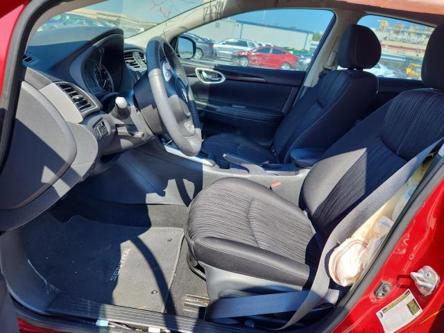 3N1AB7AP1JY282470 - 2018 NISSAN SENTRA S Czerwony zdjęcie 7