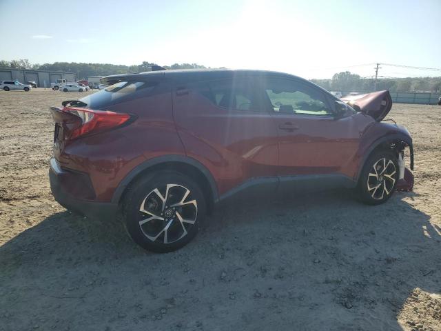JTNKHMBX6K1027084 - 2019 TOYOTA C-HR XLE წითელი ფოტო 3