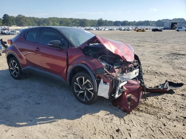 JTNKHMBX6K1027084 - 2019 TOYOTA C-HR XLE წითელი ფოტო 4