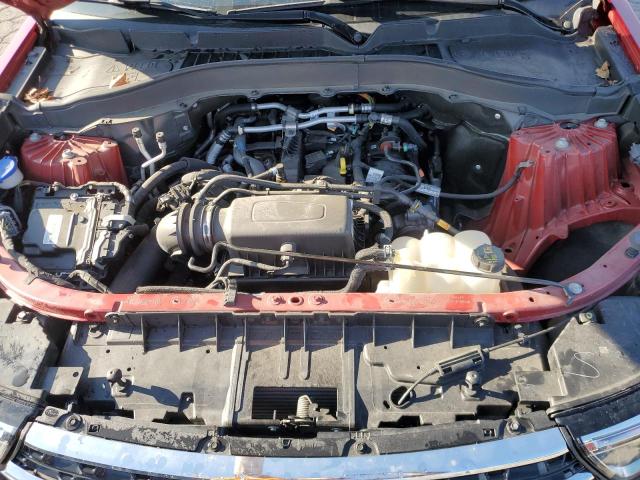 1FMSK8DH5MGA54596 - 2021 FORD EXPLORER XLT წითელი ფოტო 12