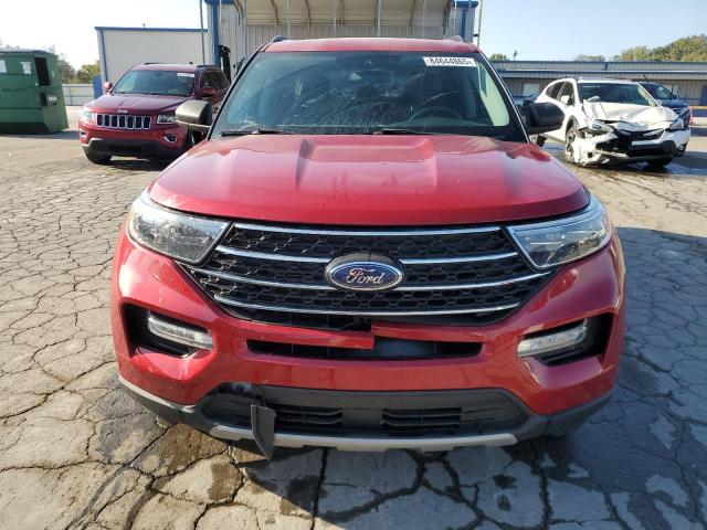 1FMSK8DH5MGA54596 - 2021 FORD EXPLORER XLT წითელი ფოტო 5