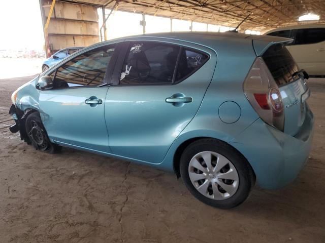 JTDKDTB32C1011070 - 2012 TOYOTA PRIUS C 青绿色 照片 2