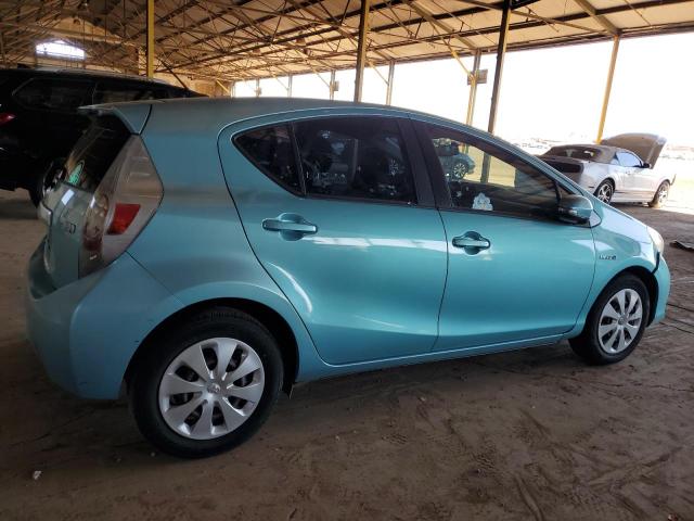 JTDKDTB32C1011070 - 2012 TOYOTA PRIUS C 青绿色 照片 3