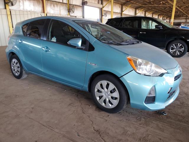 JTDKDTB32C1011070 - 2012 TOYOTA PRIUS C 青绿色 照片 4