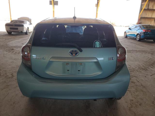 JTDKDTB32C1011070 - 2012 TOYOTA PRIUS C 青绿色 照片 6