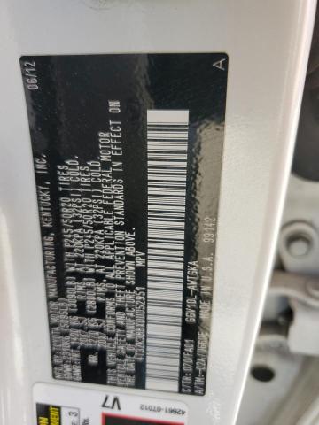 4T3ZK3BBXDU052951 - 2013 TOYOTA VENZA LE 白色 照片 14