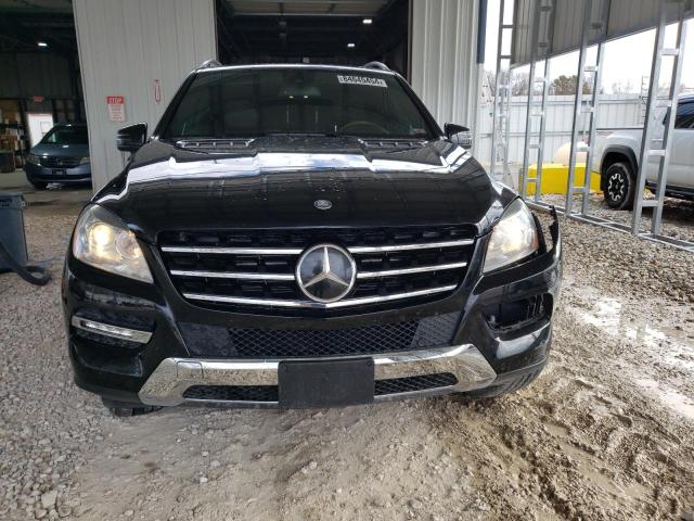 4JGDA5HB3CA008833 - 2012 MERCEDES-BENZ ML 350 4MATIC BLACK photo 5