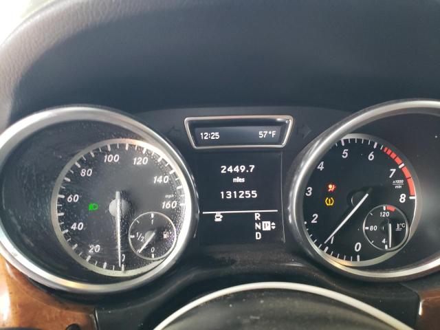 4JGDA5HB3CA008833 - 2012 MERCEDES-BENZ ML 350 4MATIC BLACK photo 9