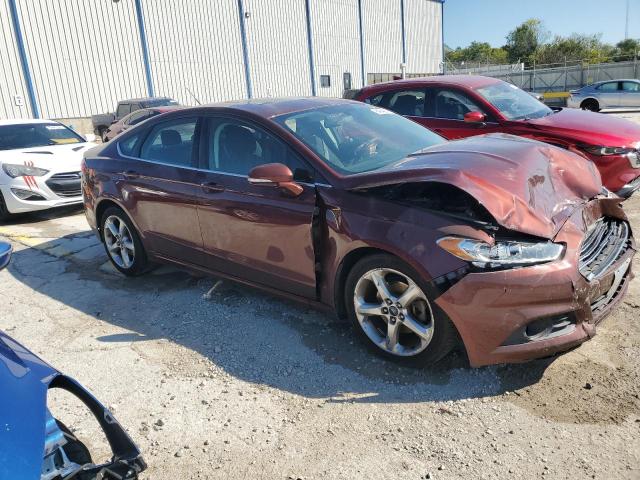 3FA6P0H71FR232564 - 2015 FORD FUSION SE 棕色 照片 4