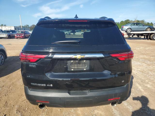 1GNEVGKW3NJ180911 - 2022 CHEVROLET TRAVERSE LT BLACK photo 6
