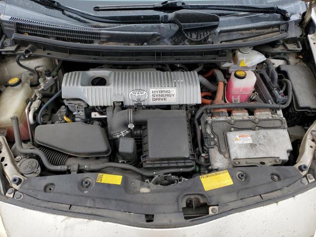 JTDKN3DU7A1097296 - 2010 TOYOTA PRIUS CREAM photo 11