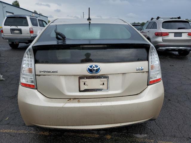 JTDKN3DU7A1097296 - 2010 TOYOTA PRIUS CREAM photo 6