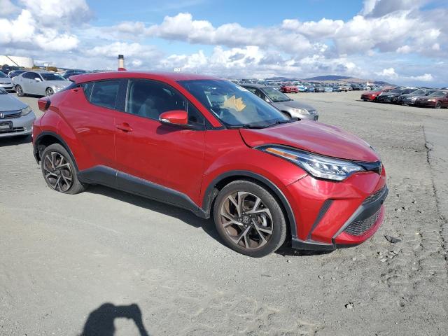 JTNKHMBX8L1066681 - 2020 TOYOTA C-HR XLE 红色 照片 4