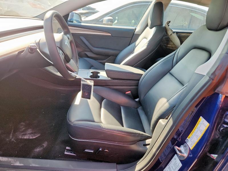 5YJ3E1EA6PF648413 - 2023 TESLA MODEL 3 Azul foto 7