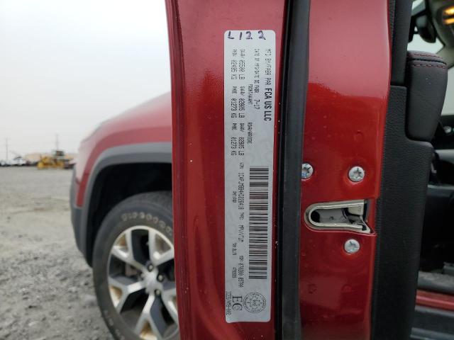 1C4PJMBB4HD226418 - 2017 JEEP CHEROKEE TRAILHAWK RED photo 13