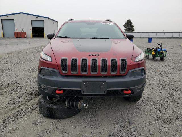 1C4PJMBB4HD226418 - 2017 JEEP CHEROKEE TRAILHAWK RED photo 5