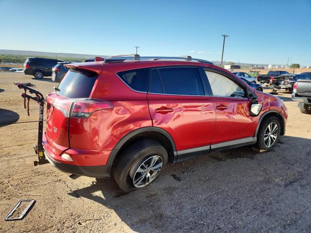 JTMRFREV0HJ173490 - 2017 TOYOTA RAV4 XLE RED photo 3