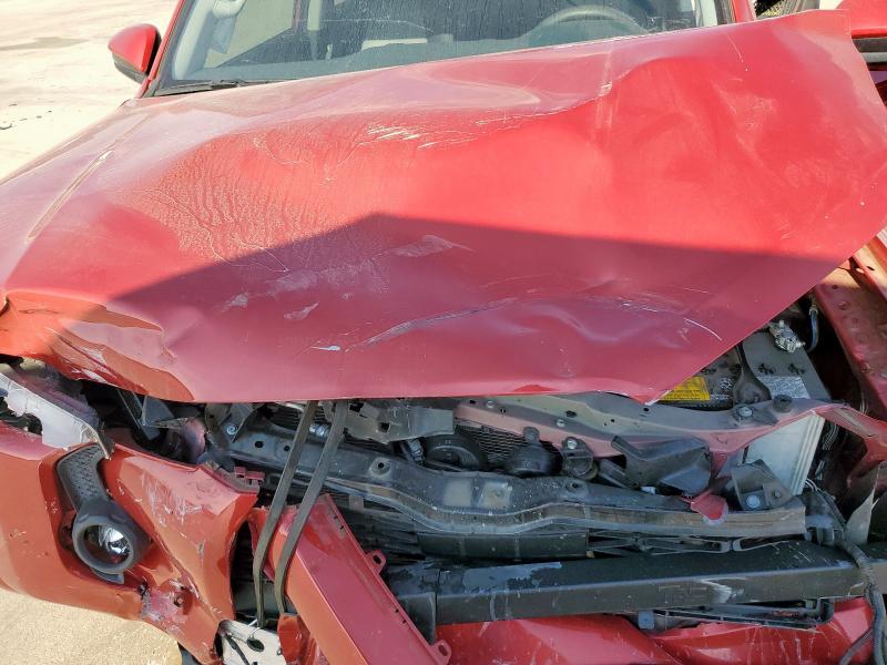 JTEFU5JR5N5269237 - 2022 TOYOTA 4RUNNER SR5 RED photo 12