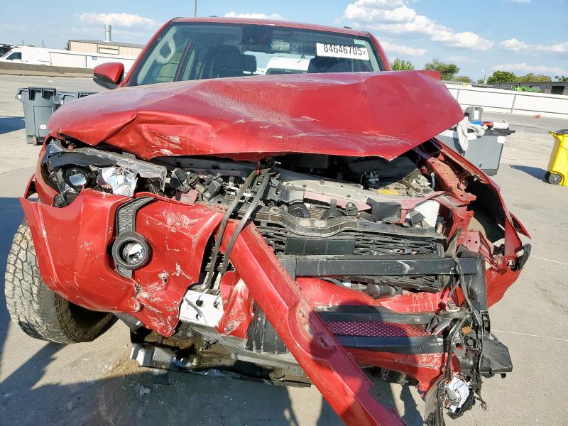 JTEFU5JR5N5269237 - 2022 TOYOTA 4RUNNER SR5 RED photo 5
