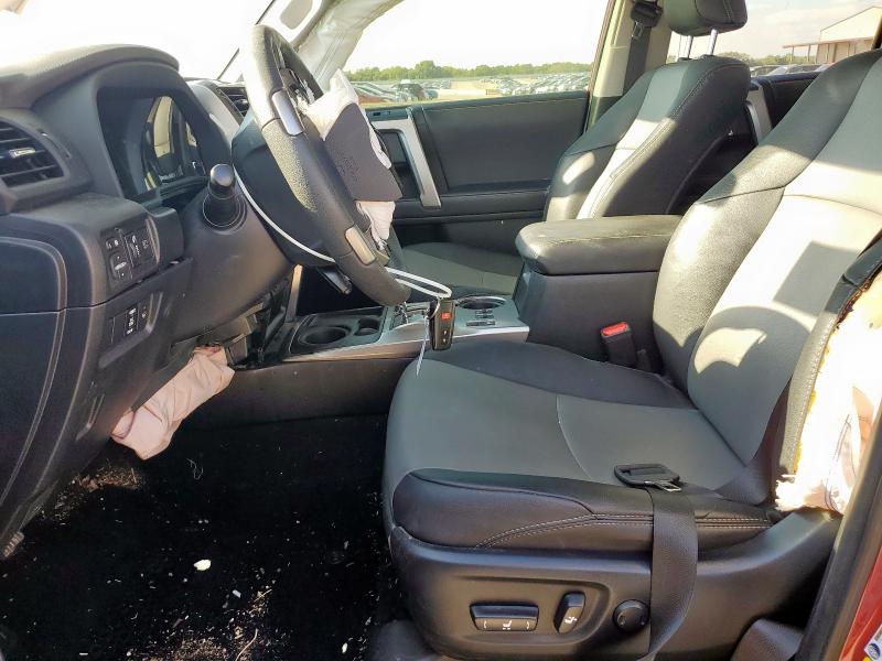 JTEFU5JR5N5269237 - 2022 TOYOTA 4RUNNER SR5 RED photo 7