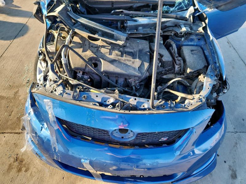1NXBU4EE3AZ316250 - 2010 TOYOTA COROLLA BASE Mavi foto 11
