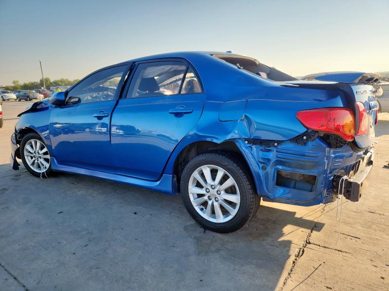 1NXBU4EE3AZ316250 - 2010 TOYOTA COROLLA BASE Mavi foto 2