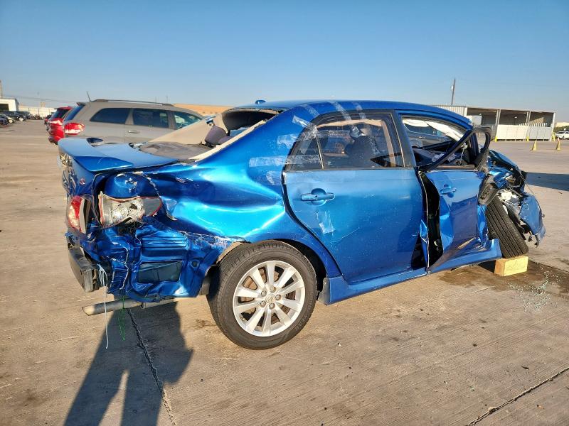 1NXBU4EE3AZ316250 - 2010 TOYOTA COROLLA BASE Mavi foto 3