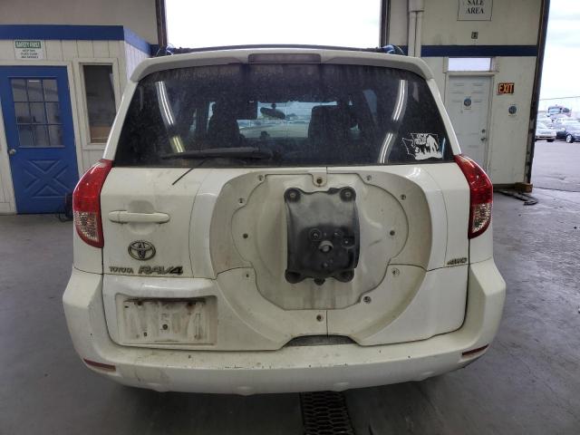 JTMBD33V475082639 - 2007 TOYOTA RAV4 WHITE photo 6