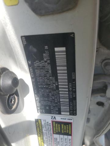 4T3ZK11A89U007592 - 2009 TOYOTA VENZA WHITE photo 13