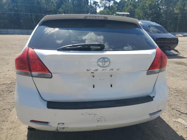 4T3ZK11A89U007592 - 2009 TOYOTA VENZA WHITE photo 6
