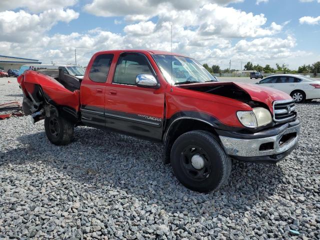 5TBRT341X1S204881 - 2001 TOYOTA TUNDRA ACCESS CAB Червоний фото 4