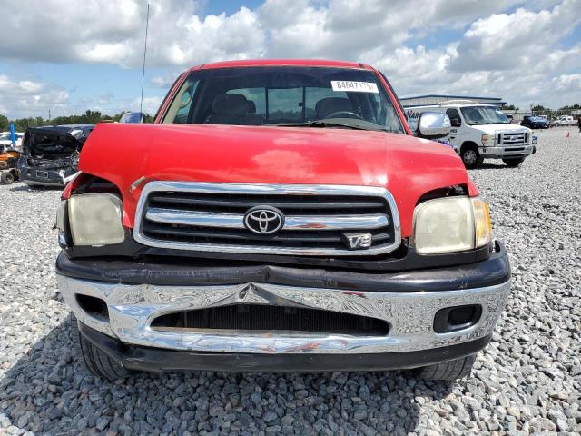 5TBRT341X1S204881 - 2001 TOYOTA TUNDRA ACCESS CAB Червоний фото 5