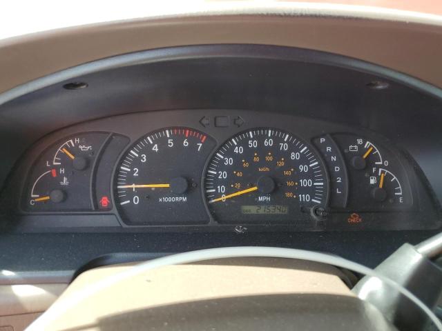 5TBRT341X1S204881 - 2001 TOYOTA TUNDRA ACCESS CAB Червоний фото 9