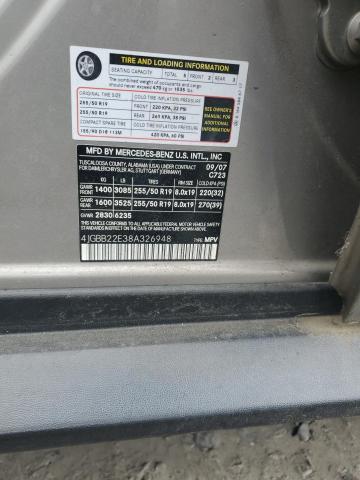 4JGBB22E38A326948 - 2008 MERCEDES-BENZ ML 320 CDI TAN photo 12