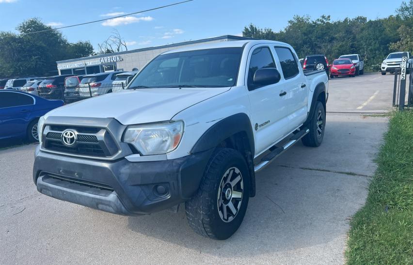 5TFJX4GN5FX044939 - 2015 TOYOTA TACOMA DOUBLE CAB PRERUNNER WHITE photo 2