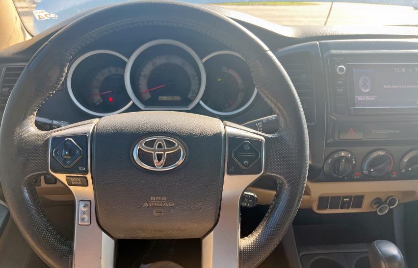 5TFJX4GN5FX044939 - 2015 TOYOTA TACOMA DOUBLE CAB PRERUNNER WHITE photo 9