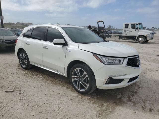 5J8YD7H71KL000531 - 2019 ACURA MDX SPORT HYBRID ADVANCE WHITE photo 4