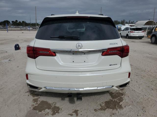 5J8YD7H71KL000531 - 2019 ACURA MDX SPORT HYBRID ADVANCE WHITE photo 6