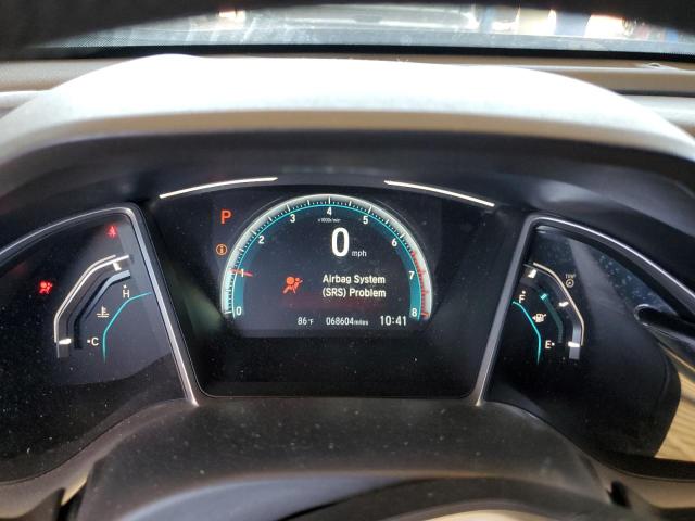 2HGFC1F36HH654423 - 2017 HONDA CIVIC EX შავი ფოტო 9