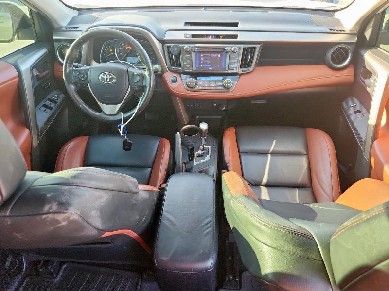 2T3DFREV3DW123429 - 2013 TOYOTA RAV4 LIMITED WHITE photo 8