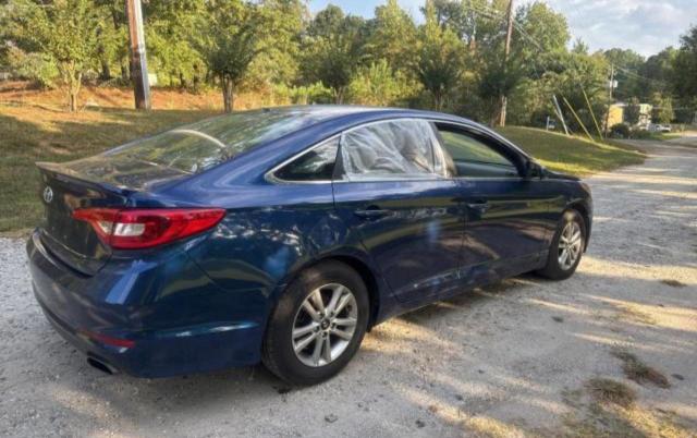 5NPE24AFXHH558592 - 2017 HYUNDAI SONATA SE 蓝色 照片 4