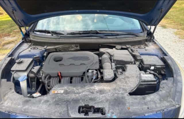 5NPE24AFXHH558592 - 2017 HYUNDAI SONATA SE 蓝色 照片 7