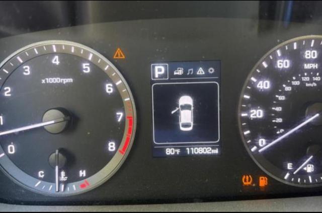 5NPE24AFXHH558592 - 2017 HYUNDAI SONATA SE 蓝色 照片 8