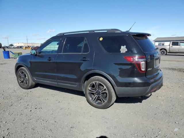 1FM5K8GT8FGA76690 - 2015 FORD EXPLORER SPORT Schwarz Foto 2