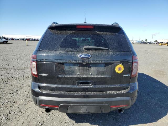 1FM5K8GT8FGA76690 - 2015 FORD EXPLORER SPORT Schwarz Foto 6