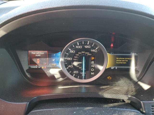 1FM5K8GT8FGA76690 - 2015 FORD EXPLORER SPORT Schwarz Foto 9