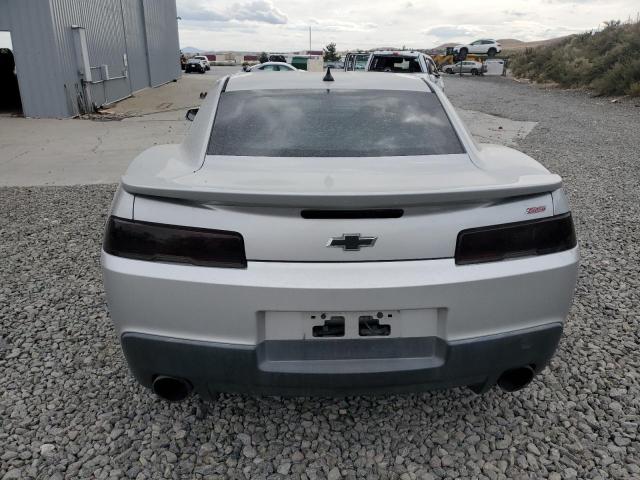 2G1FH1EJ2F9232357 - 2015 CHEVROLET CAMARO SS SILVER photo 6