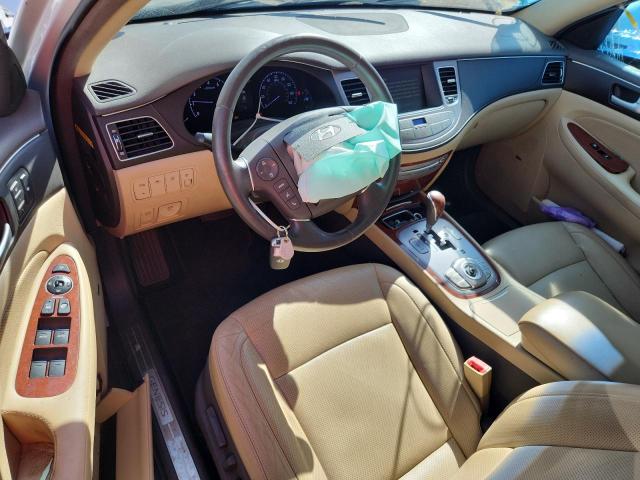 KMHGC4DDXCU211872 - 2012 HYUNDAI GENESIS 3.8L WHITE photo 8