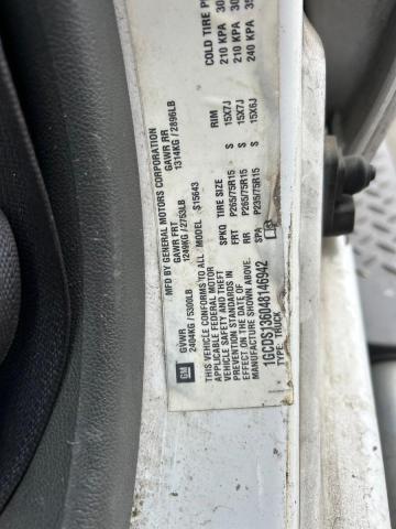 1GCDS136048146942 - 2004 CHEV COLORADO WHITE photo 10